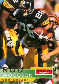 Rod Woodson Pittsburgh Steelers 1995 SkyBox Impact NFL #118